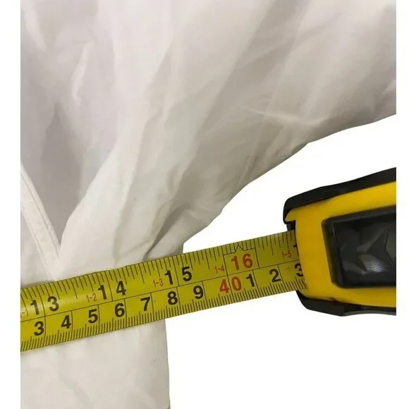 Zara Home Womens Cotton Robe Medium M Tie Waist Lace trim Classic 8148/434 NWT - Picture 9 of 11